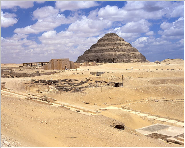 The pyramid of King Djoser